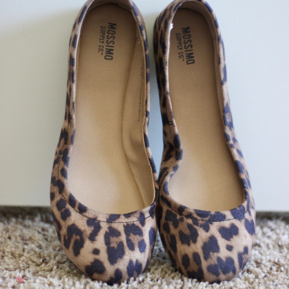 Target Mossimo Leopard Print Flats